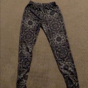 Floral leggings